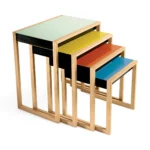 Ensemble de 4 tables gigognes Bauhaus Klein & More